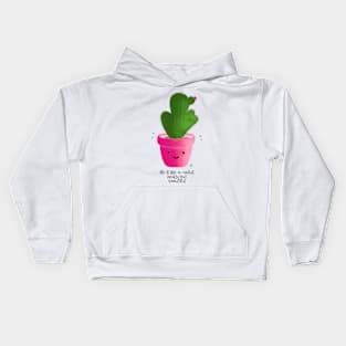 Kawaii cactus Kids Hoodie